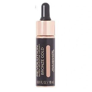 Revolution Liquid Highlighter Bronze Gold NIP